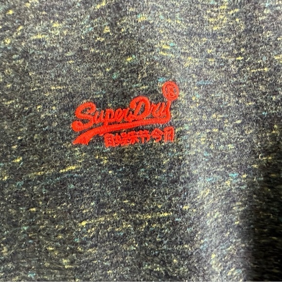 Superdry Mens The Orange Label Tee Co. Embroidered Logo T-Shirt Large Green - Picture 5 of 8